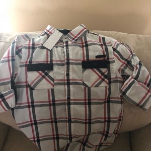 Boy’s button down shirt (new)